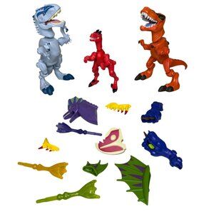 Hasbro Jurassic World Hero Mashers Diosaurs Accesories Lot